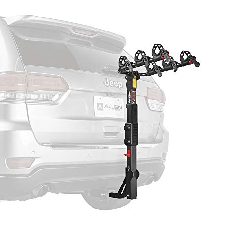 Allen Sports Deluxe 4-Bike Hitch Rack Mount mit 2-Zoll-Receiver