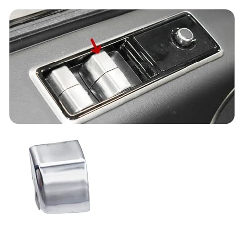 Fensterschalter Tasten Für Range Für Rover Für Sport Auto Fensterheber Schalter Reparatur Tasten Kappen Auto Tür Fenster Glas Lift Control Schalter LR123006 Autos Fensterh Taster Schalter(No 1)