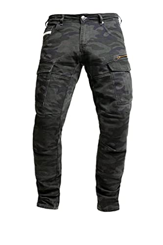 John Doe Motorradhose Defender,Mann,27/32,Schwarz