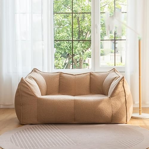 KLLJHB Lazy Sofa Sitzsack zum Schlafen, zum Hinlegen und Waschen, Schlafzimmer, Trend, Balkon, Tatami, Stoffkunst (Farbe: E, Größe: wie abgebildet) (E wie abgebildet)