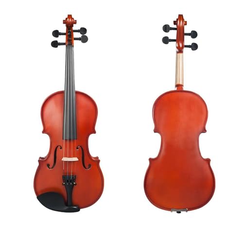 Geige Mattes Etui für 3/4-Violine mit Bogensatz, Violinen-Lerner, natürliche Farbe