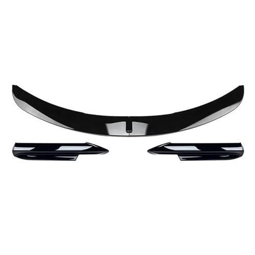 Splitter Für 3er E90 E91 Tech 2005-2008 Frontspoilerlippe Spoiler Diffusor Splitter Body Kit Schürzen Abdeckung Schutzverkleidung Frontlippe(Glossy Black 1set)