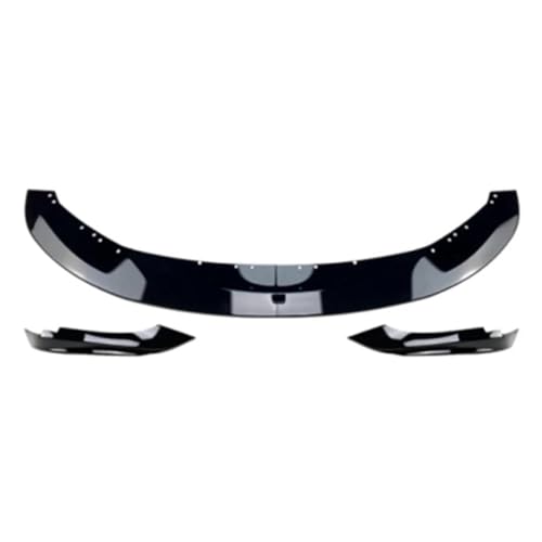 Splitter Auto Front Stoßstange Lip Splitter Diffusor Körper Kit Spoiler Stoßstange Wache Schutz Für 4 Serie F32 F33 F36 Tech 2014-2020 MP Frontlippe(Gloss Black Set)