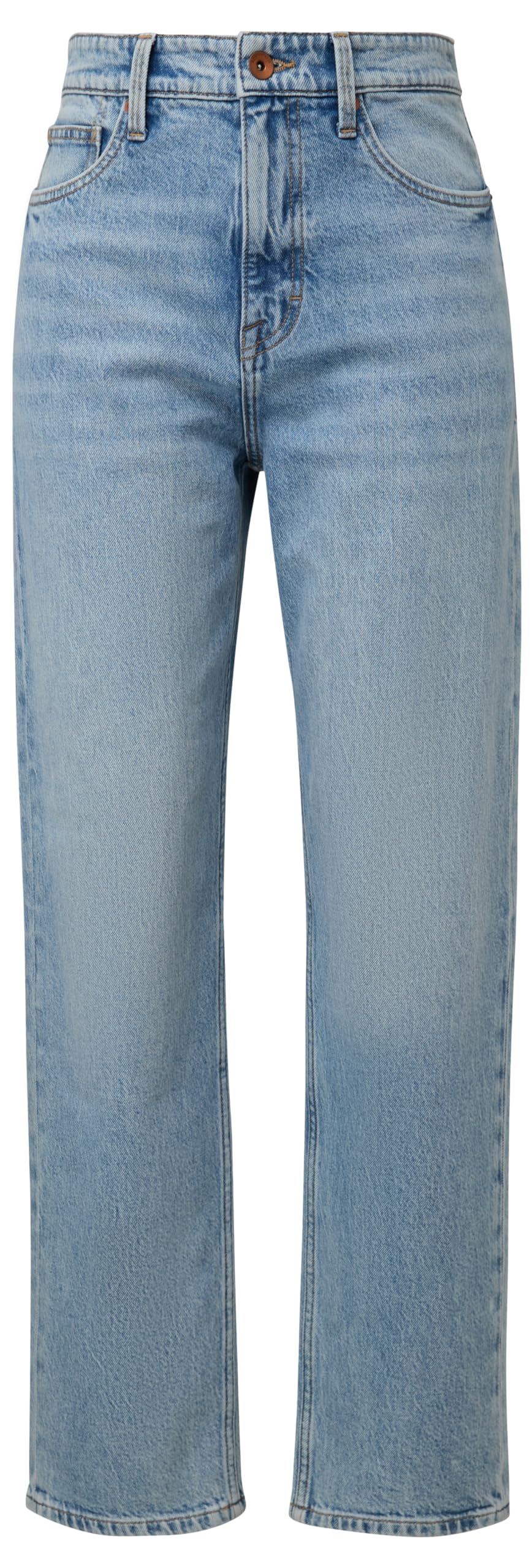 QS Damen 2148507 Jeans Straight Leg, 53Z3, 31W x 32L