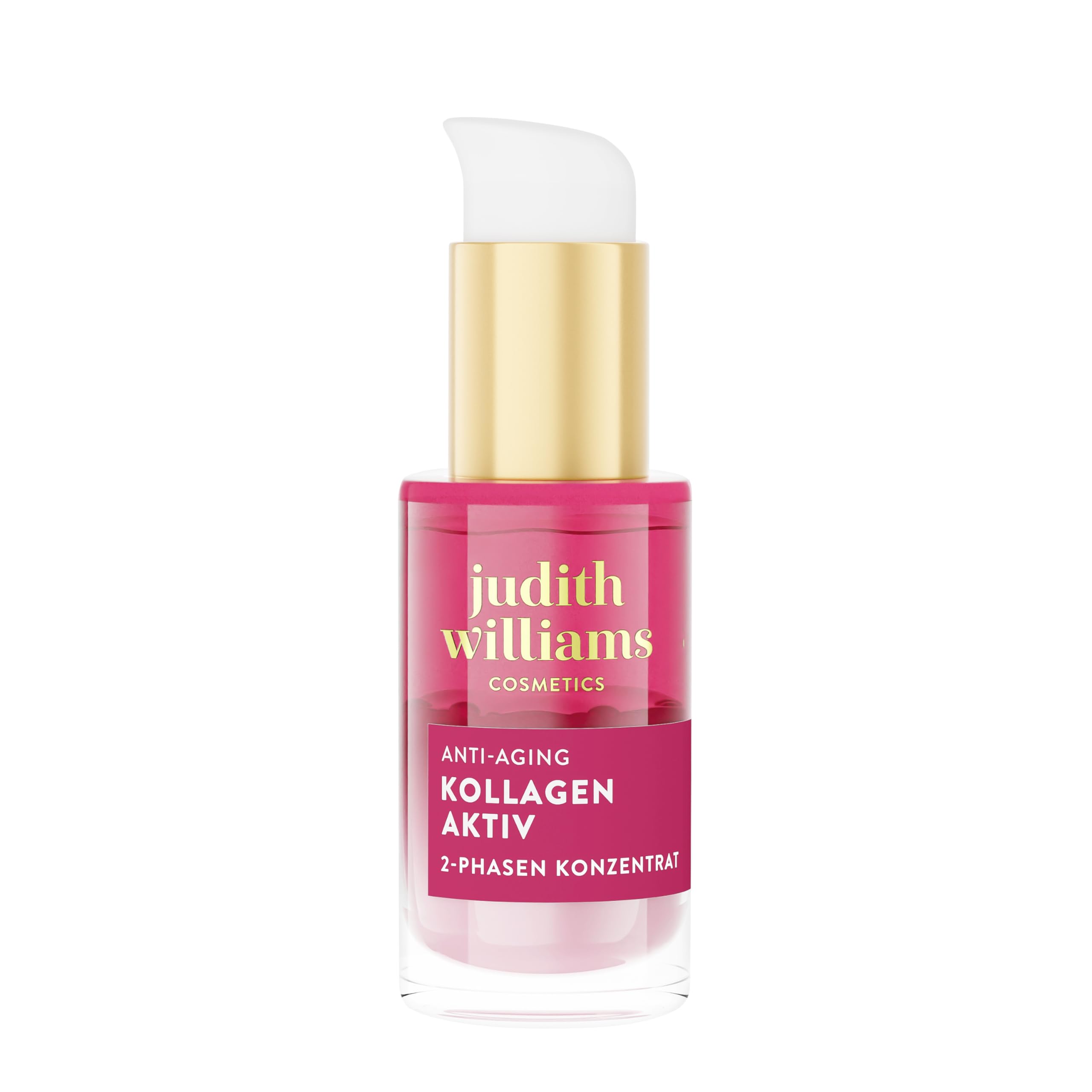 Judith Williams Cosmetics Kollagen Aktiv 2-Phasen Konzentrat, Anti Aging Gesichtspflege, festigt die Hautstruktur und reduziert Fältchen und Linien, 30 ml