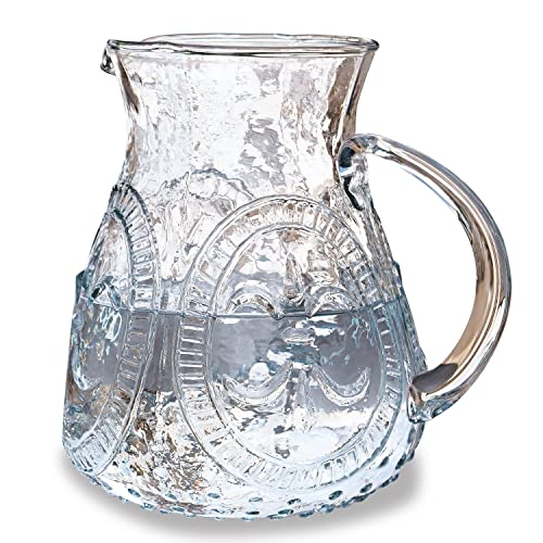 LOBERON® Krug Pépin, Glas, H/B/T 20/19 / 16 cm, klar