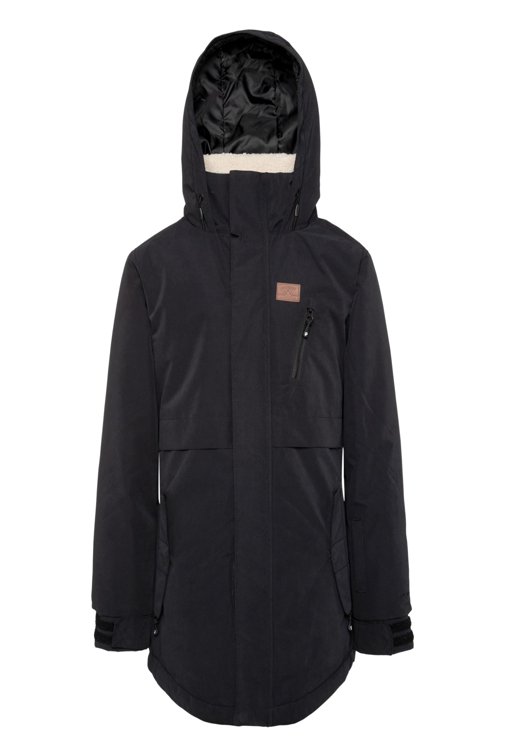 Protest Lanza 19 Skijacke/Schneejacke für Mädchen M True Black