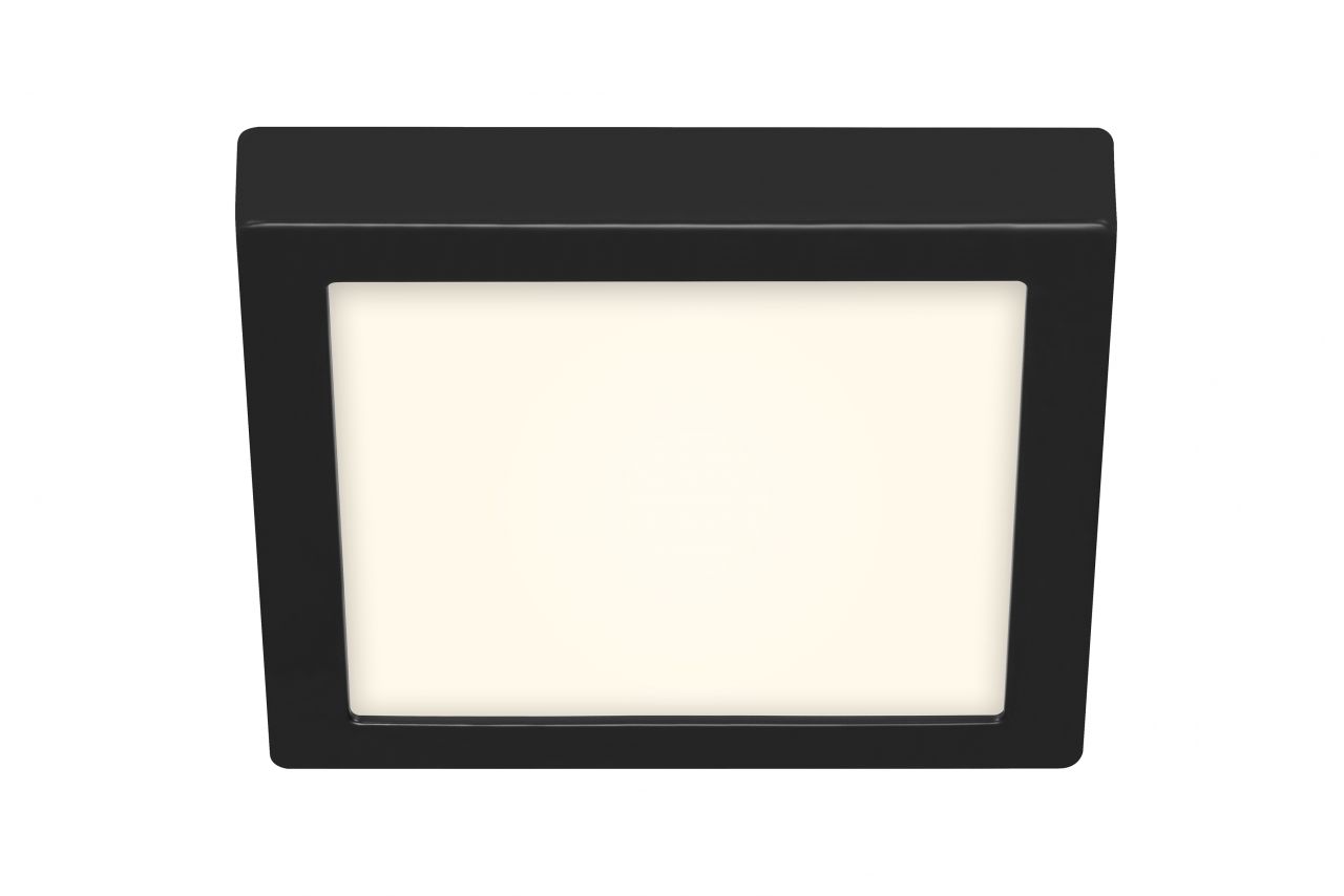 Briloner LED Deckenleuchte Fire Black schwarz 22, x 22,5 cm neutralweiß