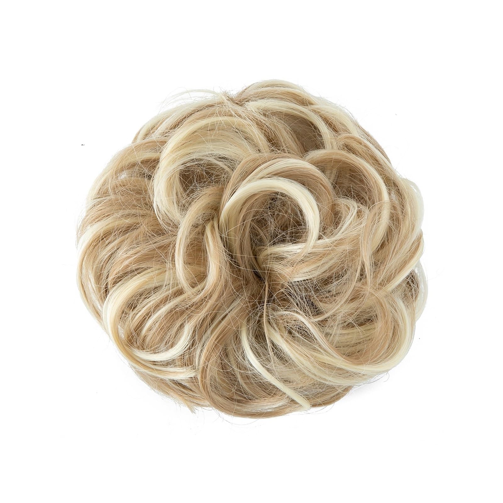 Haarteile Haarknoten Unordentlicher synthetischer Haarknoten for den täglichen Gebrauch, Chignon-Scrunchies, gefälschtes Haarband, Zopf, elastisches Haarteil, Schwanz for Frauen H9 Brötchen Haare(16H6