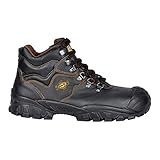 Cofra NT210-000.W42 NEW RENO UK S3 SRC Sicherheitsstiefel, Schwarz/Braun, Größe 42