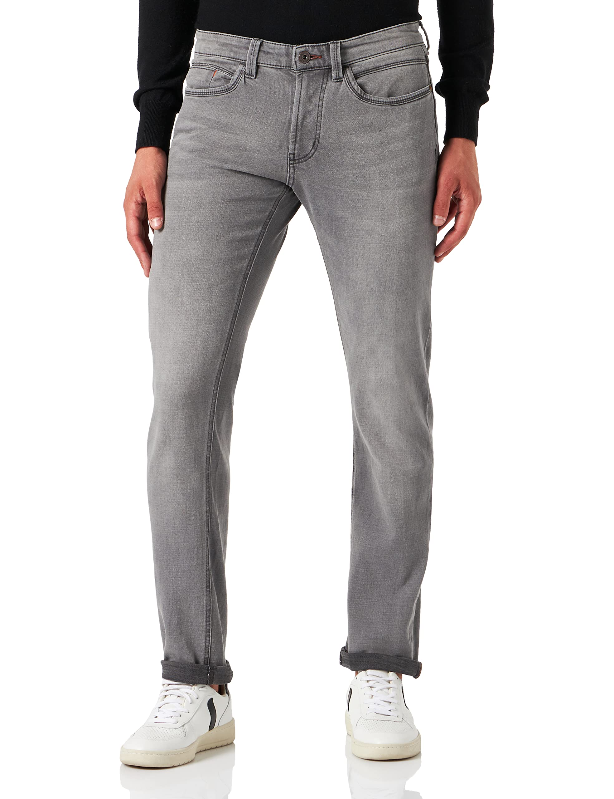 hattric Herren Hose Jeans, Grau (Silbergrau 6), W35/L32 (Herstellergröße: 35/32)