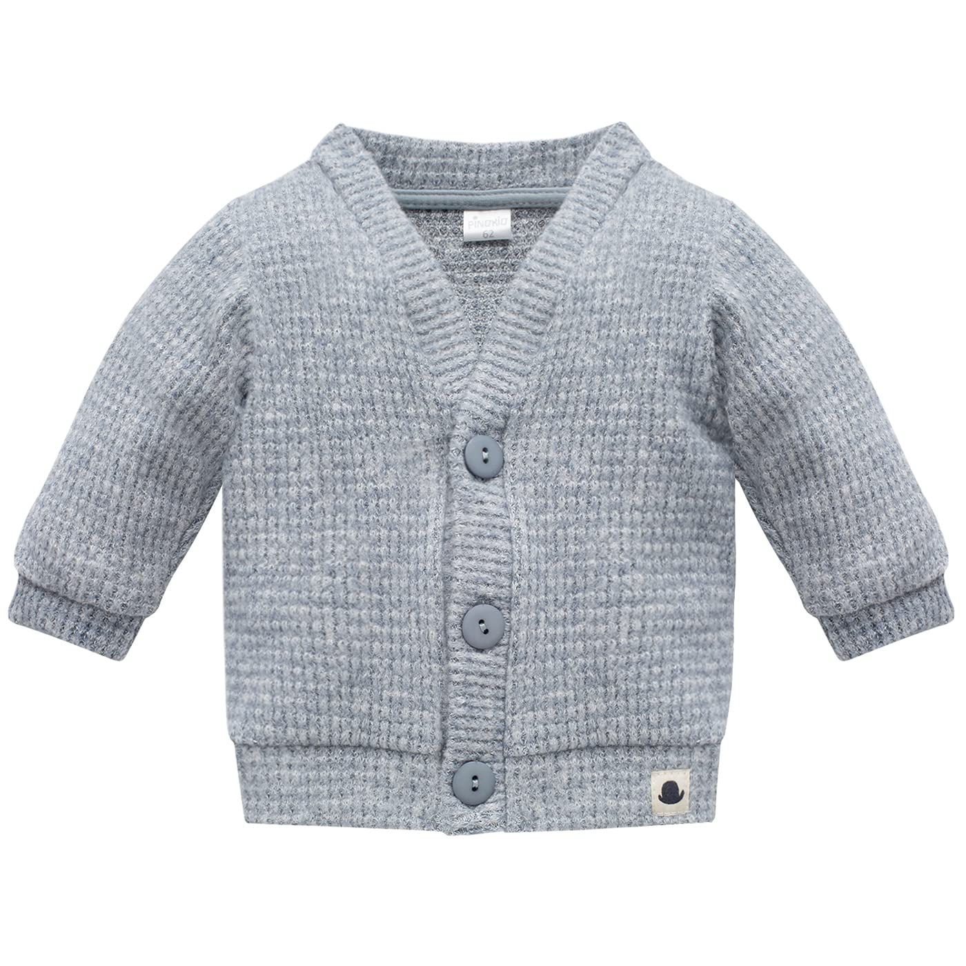 Pinokio Baby Cardigan Charlie, 77% Viscose 20% Polyester 3% Elastane, Blue, Boys Gr. 62-122 (98)