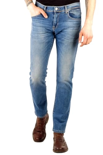 LTB Jeans Herren Jeans - Slim Fit Jeanshosen - Sawyer - Blau - 33/32