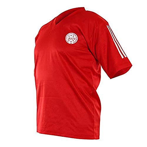 adidas Point Fighting Micro Diamond Kickbox Shirt, rot, 120