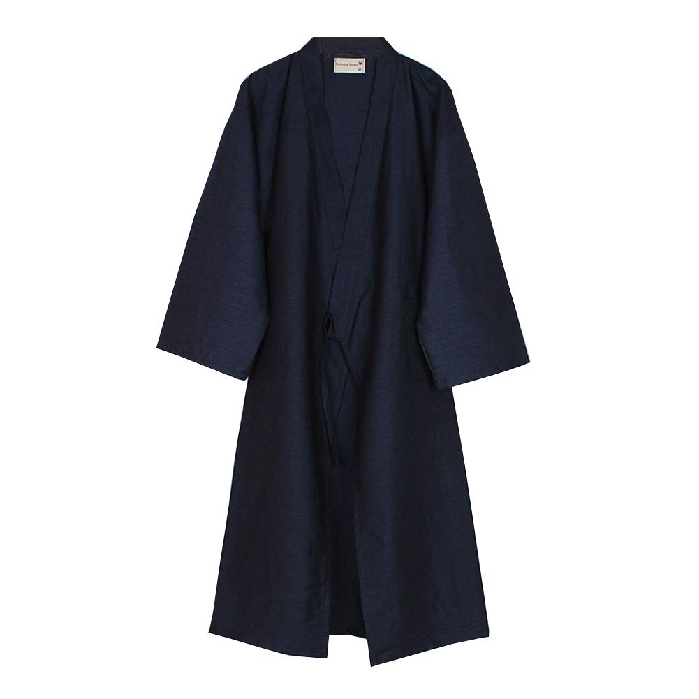 Männer Yukata Roben Kimono Robe Khan gedämpfte Kleidung Pyjamas # 02