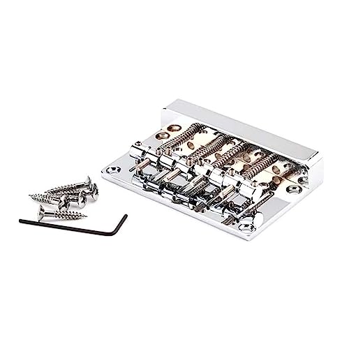 Alloy Guitar Bass Bridge Ersatz 4-Saiter A Bass Bridge Bass Oder Elektrische Instrumente