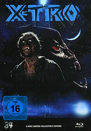 X-TRO - 3-Disc Limited Collectors Edition Mediabook mit Silberprägung - limitiert auf 111 Stück (+ DVD) (+ CD-Soundtrack) [Blu-ray]