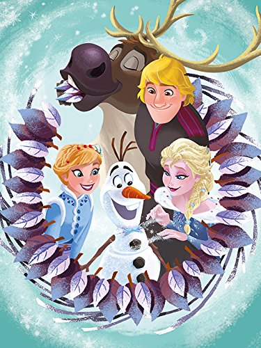 Disney Olaf's Frozen Adventure Group, 60 x 80 cm, Leinwanddruck