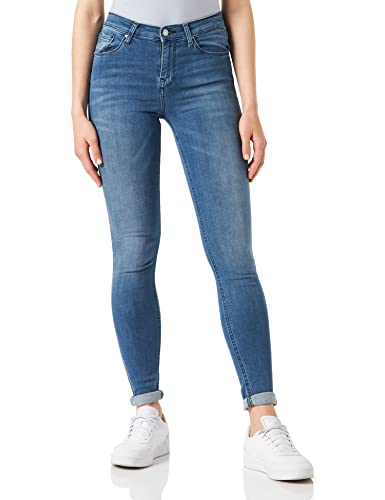 LTB Jeans Damen Amy X Sania Wash Jeans, Blau, 24W / 32L EU