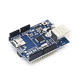 Qsvbeeqj Modulkarte Ethernet Shield Modul für 2560 Board Portable W5100 Ethernet Karte