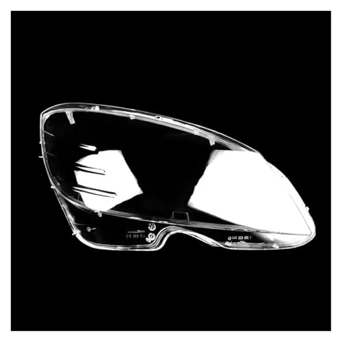 Scheinwerferglas Abdeckungen Für Benz C Klasse W204 2008-2010 C180 C200 C220 C250 C280 2X Scheinwerfer Shell Transparent Lampenschirm Abdeckung Scheinwerfer Glas Frontscheinwerfer Streuscheibe(Right)