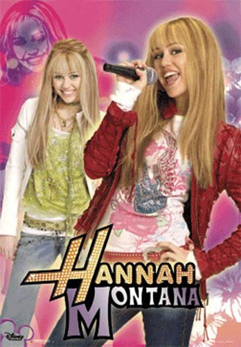 Hannah Montana - Day & Night 3D Poster - 3D Poster Lentikular Poster - Grösse 47x67 cm