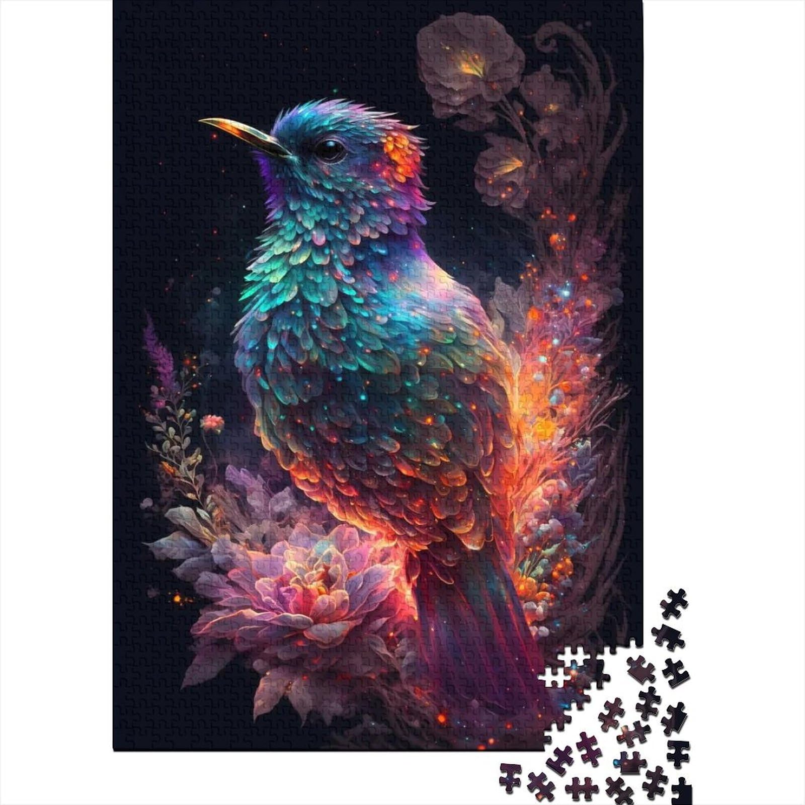 Art Bird Puzzles Puzzles für Erwachsene und Jugendliche 1000 Teile Puzzles für Erwachsene und Jugendliche Anspruchsvolle Puzzles für Erwachsene 75x50cm