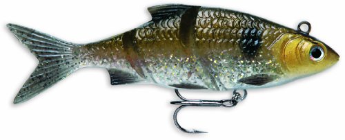 Storm Live Kickin' Shad 06 Angelköder, Gold Shiner