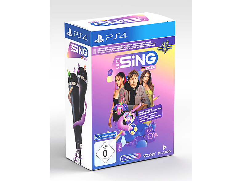 Let's Sing 2024 German Version [+ 2 Mics] - [PlayStation 4]