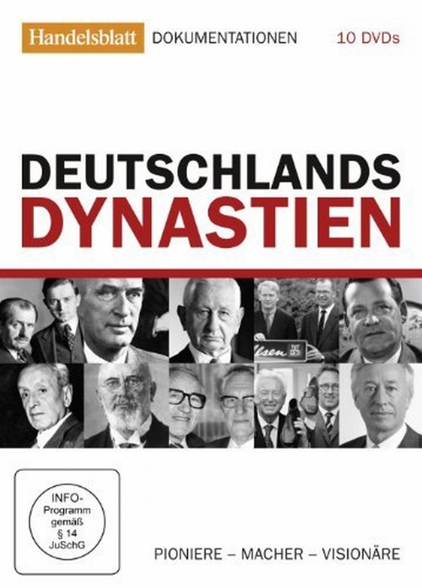 Deutschlands Dynastien - Pioniere/Macher/Visionäre [10 DVDs]