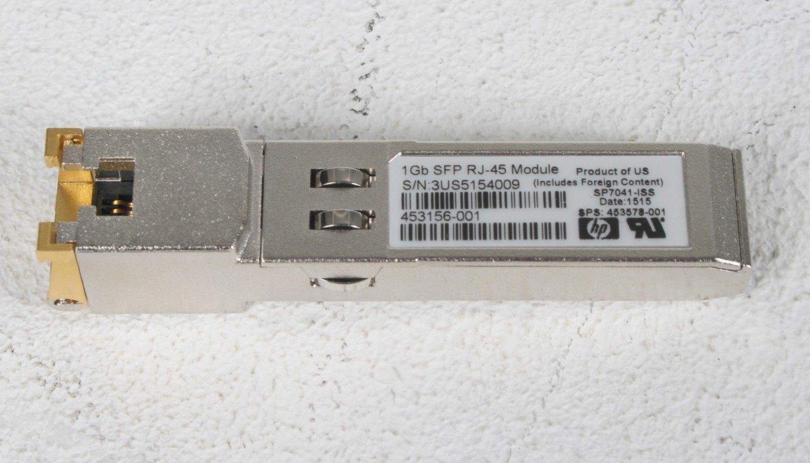 HP 453156-001 1 GB SFP RJ-45 Modul - 453154-B21, 453578-001 (erneuert)