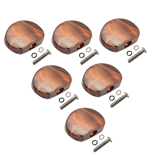 ALFAAL 6 Teile Tuning Pegs Maschinenköpfe Knöpfe Ersatzteile Für Gitarrenknöpfe Teile