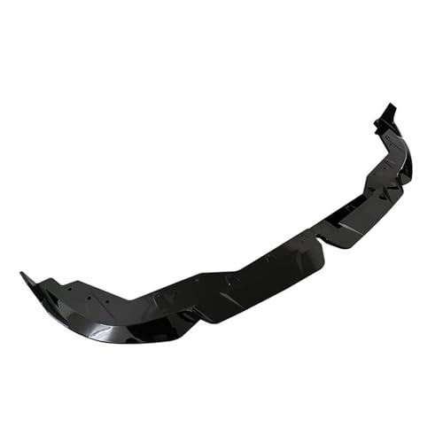 Splitter Für G20 G21 Für Pre-LCI 320i 320d 330i M340i 2022-2023 Front Stoßstange Splitter Lip Spoiler Diffusor Schutz Körper Kit Abdeckung Frontlippe(A Glossy Black)