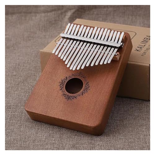 Kalimba Daumenklavier Hölzernes 17 Schlüssel-Anfänger-Kalimba-Musik-tragbares professionelles Daumen-Klavier-chromatische Skala (Color : 8)