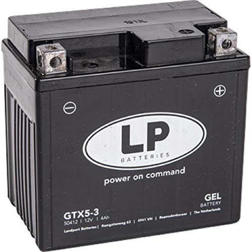 Landport Gel Roller- u. Motorradbatterie GTX5-3 (YTX5L-BS Gel)