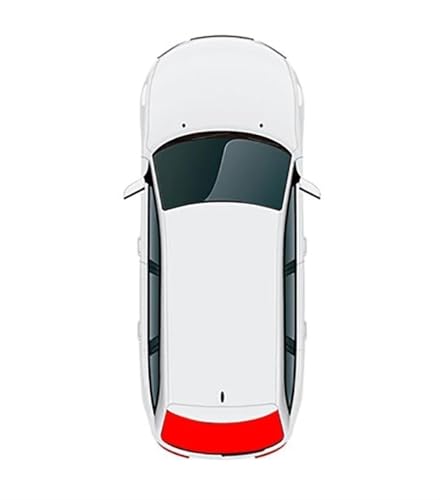 Sonnenschutz Für Mercedes Für Benz Für GLC 200 300 2016-2022 Auto Sonnenschutz Schild Frontscheibe Vorhang Hinten Seite Fenster Sonnenschutz Visier Auto Sonnenschutz(Rear Windshield)