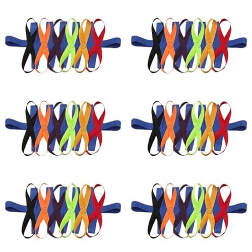 SICOSALT 6X Kinder Wandern Seile für Kinder Im Vorschulalter Kinder Im Freien Griffe für Bis zu 12 Kinder 2 Lehrer