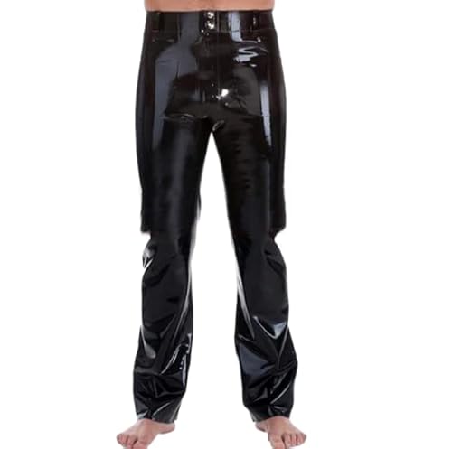 Rubber Latex Man Hose Pants Fetisch Kostüme mit Taschen Plus Size XXXL Supply Custom Made