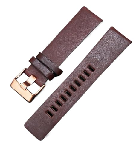 SpaRcz Großes Echtleder-Armband mit Nadelschnalle, Ersatzbänder 22-34mm, Farbe 10, 30mm