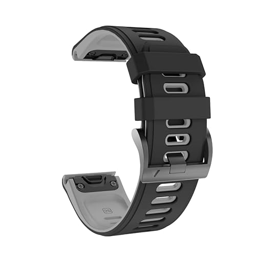 OPKDE Hot 22 mm Uhrenarmband für Garmin Fenix 6 6 Pro 5 5 Plus 3 Silikonband für Approach S60 S62 Forerunner 935 945 Easyfit Handschlaufe, For Fenix 5 5 Plus, Achat