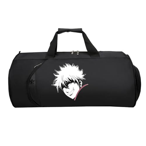 Ginta-ma Kleine Reisetasche Damen, Reisetasche Tasche für Flugzeug Unter Sitzplatz, Tote Bag füR Sport Reisen Gym Urlaub Flugzeug(Black 15)