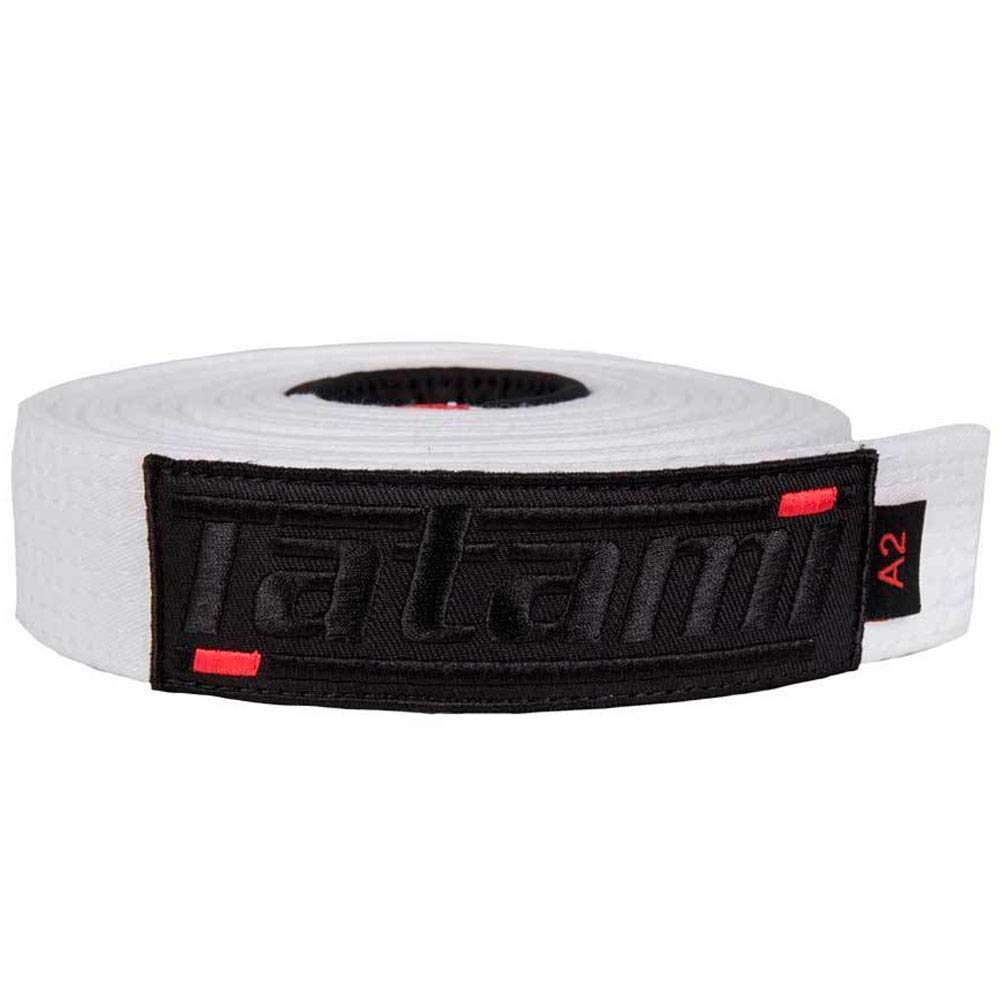 Tatami Fightwear DLX-wht-Belt-A4 Deluxe BJJ Gürtel, weiß, Einheitsgröße