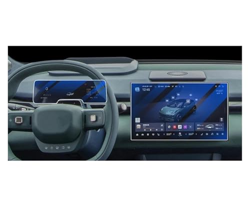 Für ZEEKR X 2023-2024 Autoinnenausstattung Navigation LCD-Bildschirm Schutzfolie Aus Gehärtetem Glas Anti-Kratz-Folie Navigation Schutzfolie Navigations-Displayschutz(B)