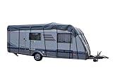 GreenYard® Universal Wohnwagen-Schutzdach I 600 x 300 cm | Camping Schutzdach | Schutz vor UV Strahlung und Nässe | wasserabweisend und atmungsaktiv | 4- lagiges Vlies | inkl. Aufbewahrungstasche