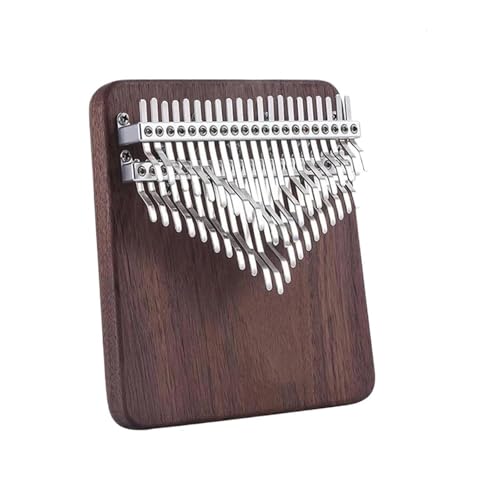 Kalimba Tragbare Chromatische Kalimba 42 Tasten Schwarz Walnuss Daumen Klavier Musik Tastatur Professionelle Kalimba Musik