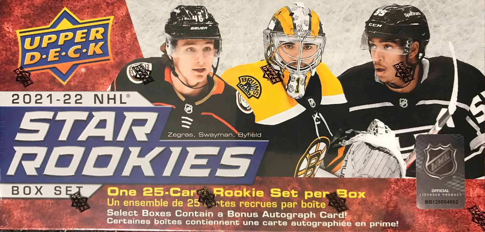Upper Deck 2021/22 NHL Star Rookies Box Set Hockey Hobby Box