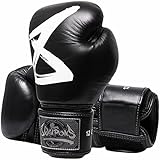 8 Weapons Boxhandschuhe, Big 8 Premium, schwarz - Hochwertige Boxhandschuhe aus Thailand (10 Oz)