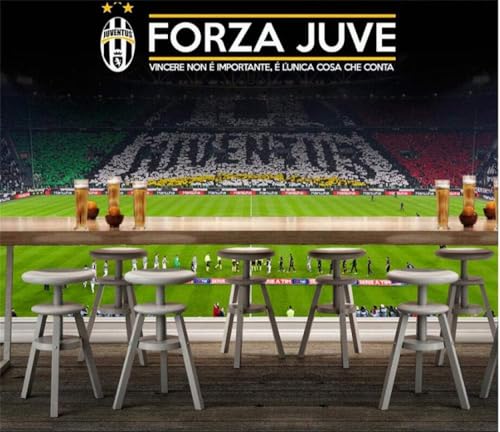 Fußballplätze 3D Tapete Poster Restaurant Schlafzimmer Wohnzimmer Sofa TV Dekorative Wand-430cm×300cm