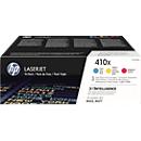 Original HP Toner 410X CMY, Multipack, cyan, magenta, gelb 2