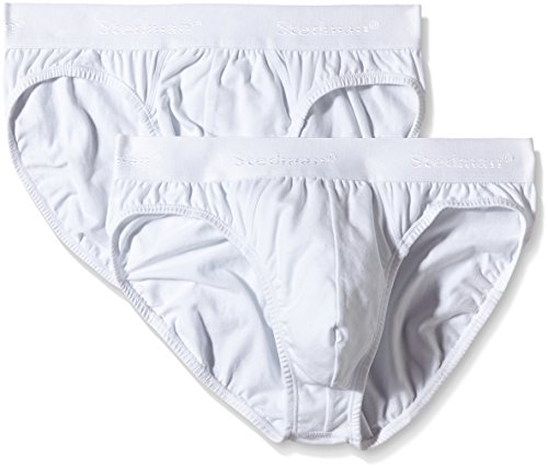 Stedman Apparel Herren Dexter (Briefs)/ST9692 Slip, weiß, M (2er Pack)